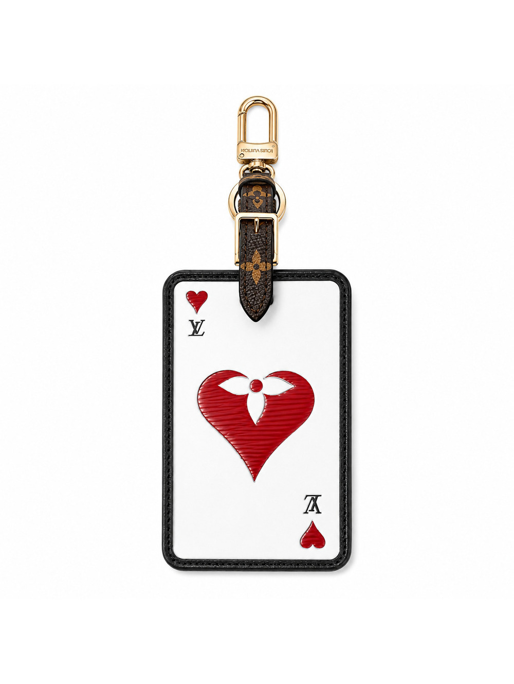 Louis Vuitton Game On Ace of Hearts Bag Charm & Luggage Tag